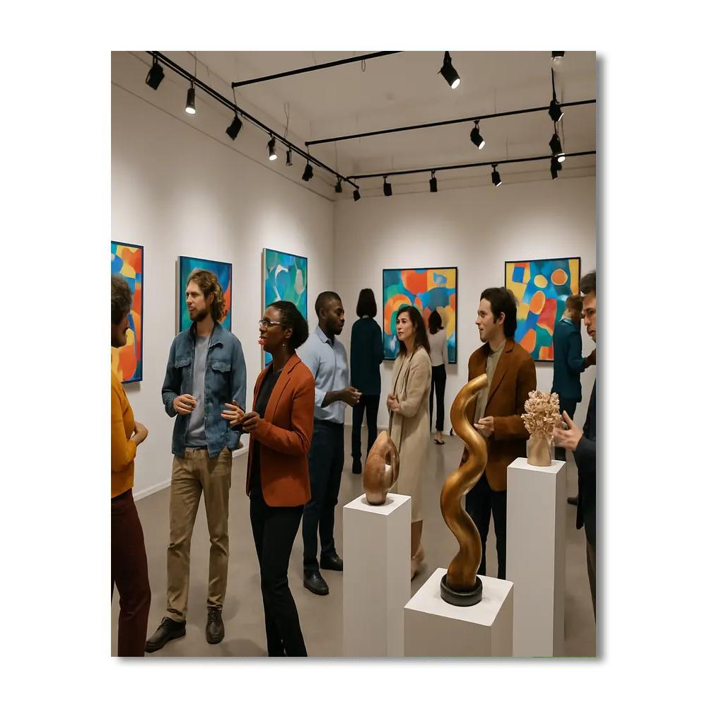 Kuwait's International Fine Arts Exhibition Paint By Number