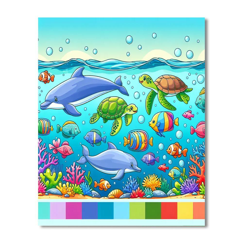 Ocean Expedition Adventure Paint By Numbers