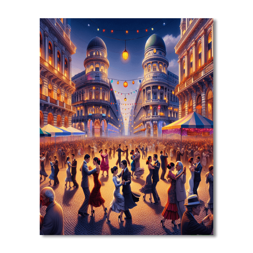 Tango Buenos Aires Festival - Buenos Aires, Argentina Number Painting