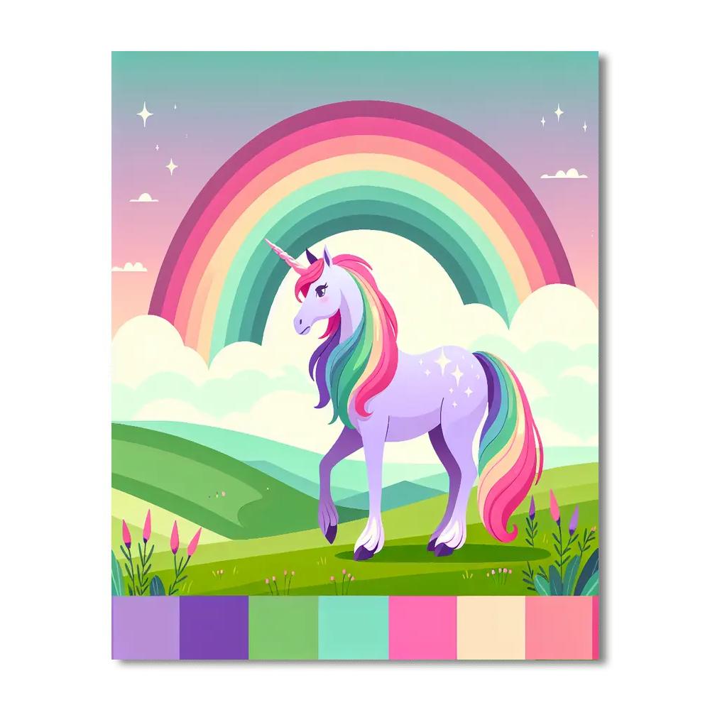 Unicorn Kingdom Dream Numbered Painting Kits