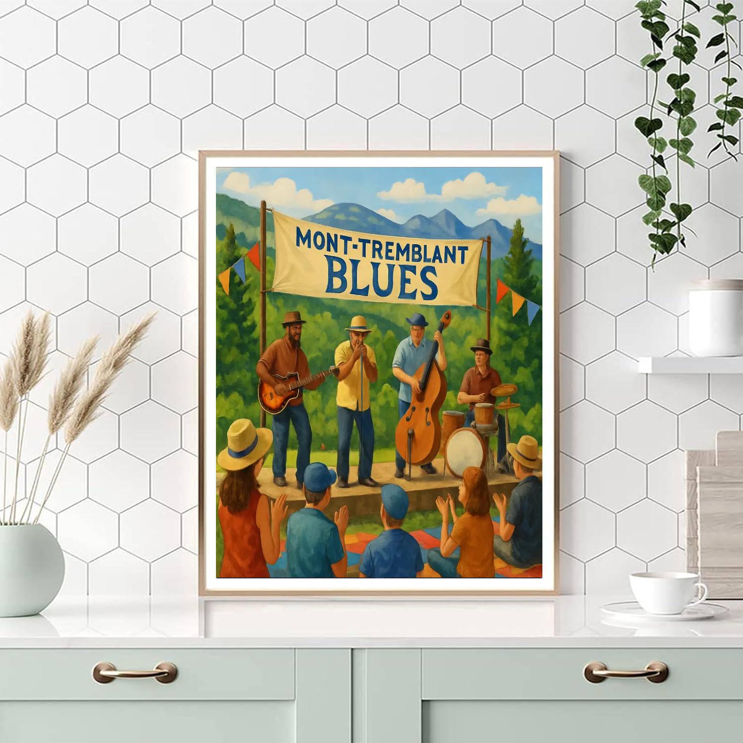 Tremblant International Blues Festival - Canada Paint By Numbers Kits