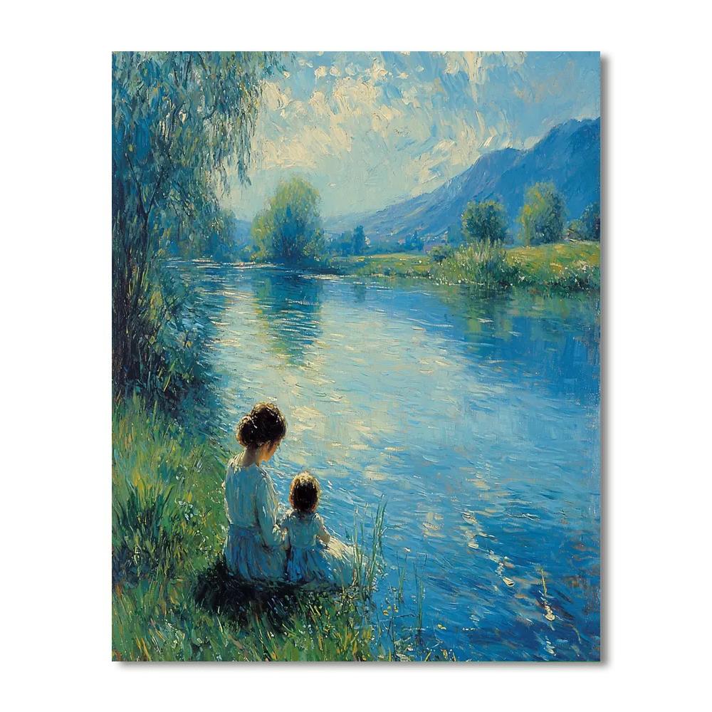 River Of Love Numbered Painting Kits