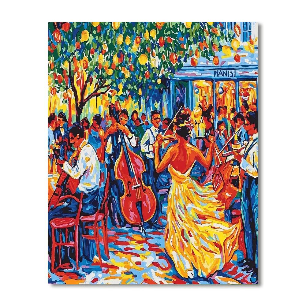 Henri Matisse Inspired Joyful Music Party  Paint By Numbers
