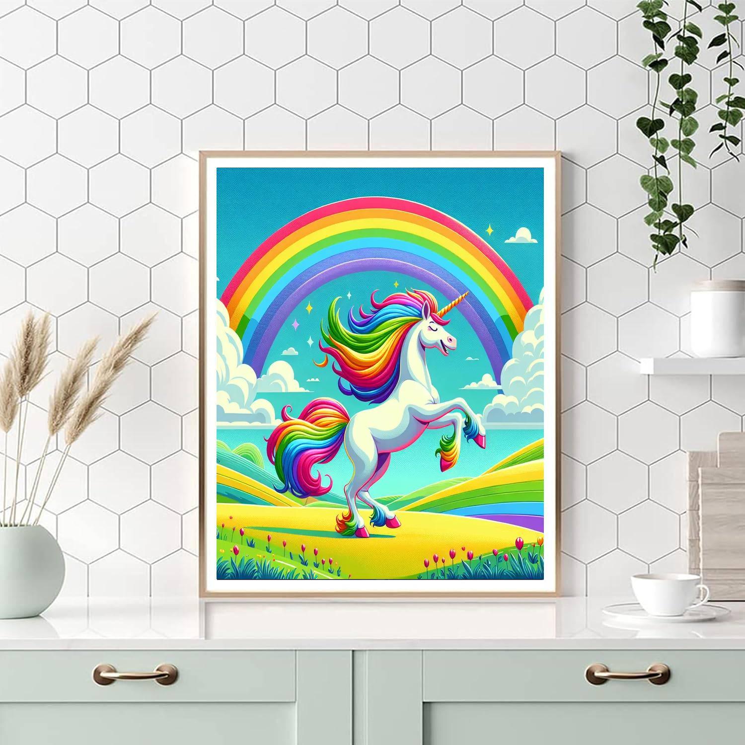 Colorful Fantasy Land Numbered Painting Kits