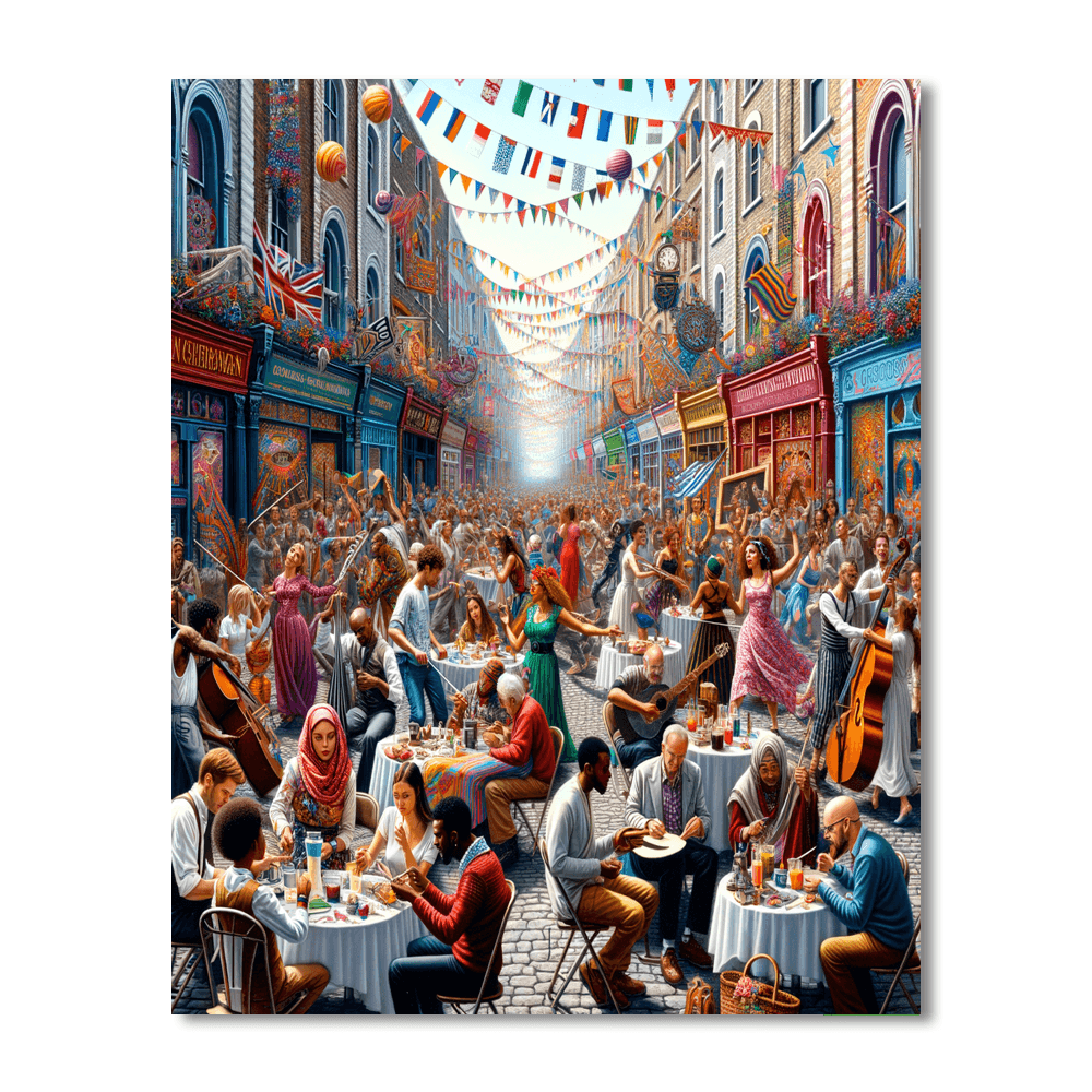 Santiago A Mil Painting Number Kit