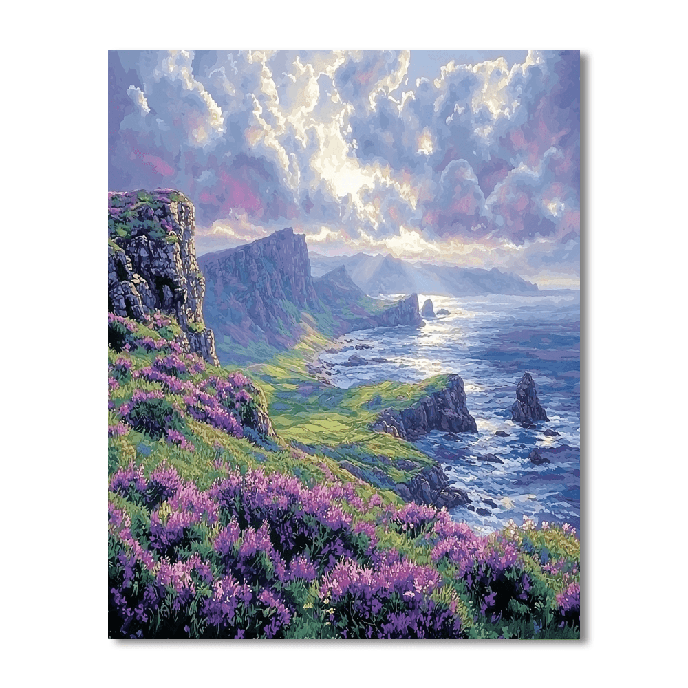 Skye Island Number Painting