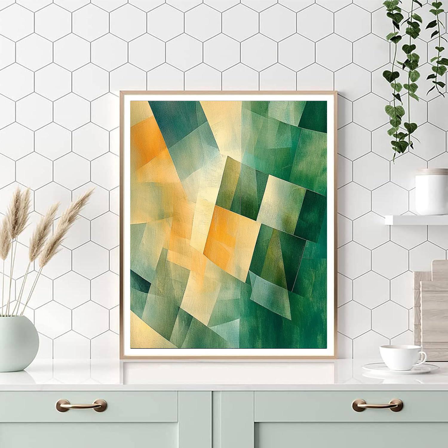 Max Ernst Inspired Radiance Of Reflections  Paint By Numbers Art