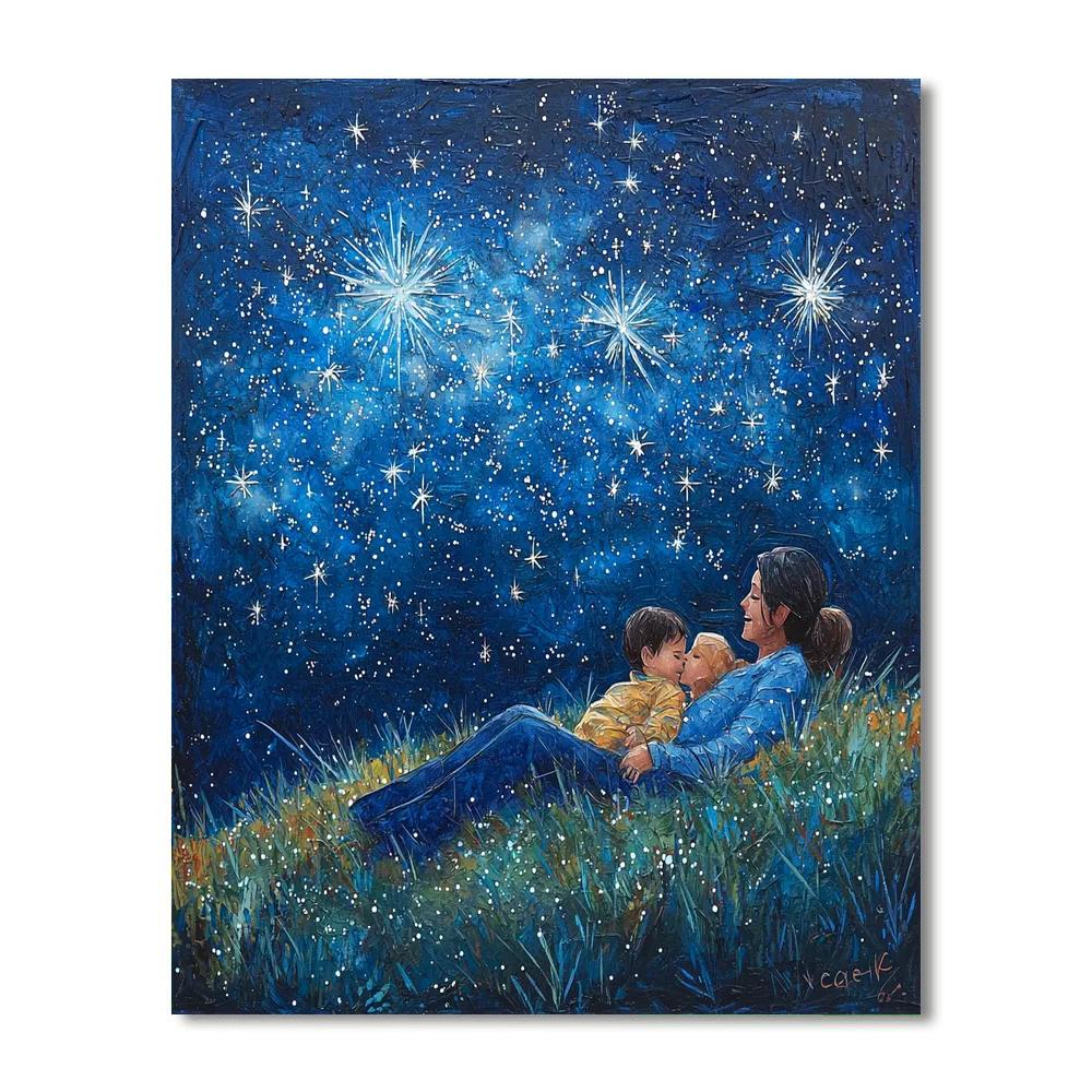 Stars And Dreams Paint By Numbers Kits