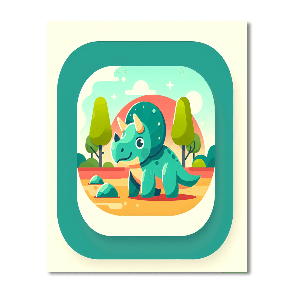 Dinosaur Discovery Journey DIY Paint By Numbers