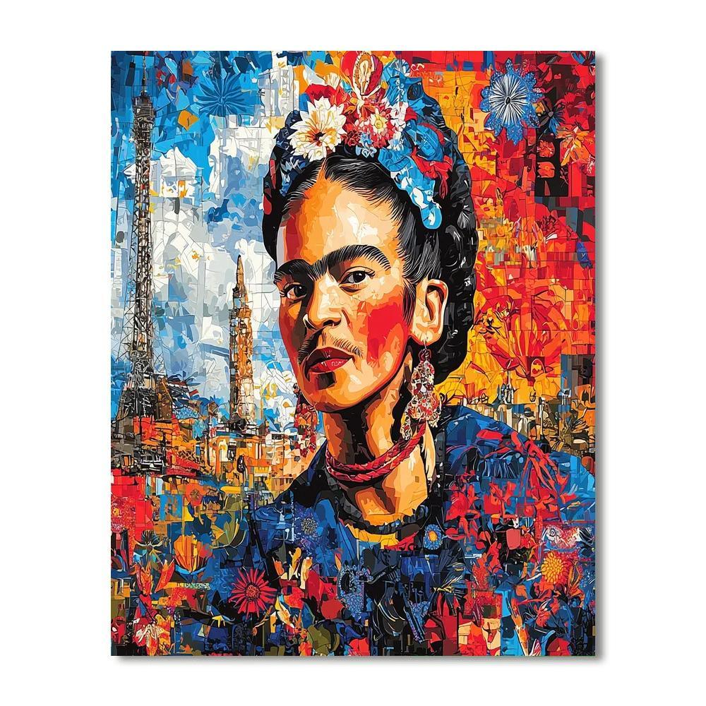 Frida Kahlo Inspired Cultural Connections  Paint By Numbers Kits