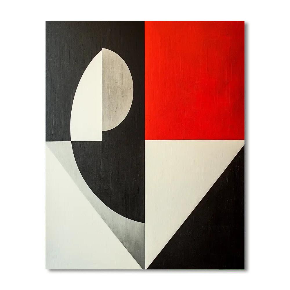 Kazimir Malevich Inspired Reflections On Shape  Paint By Color