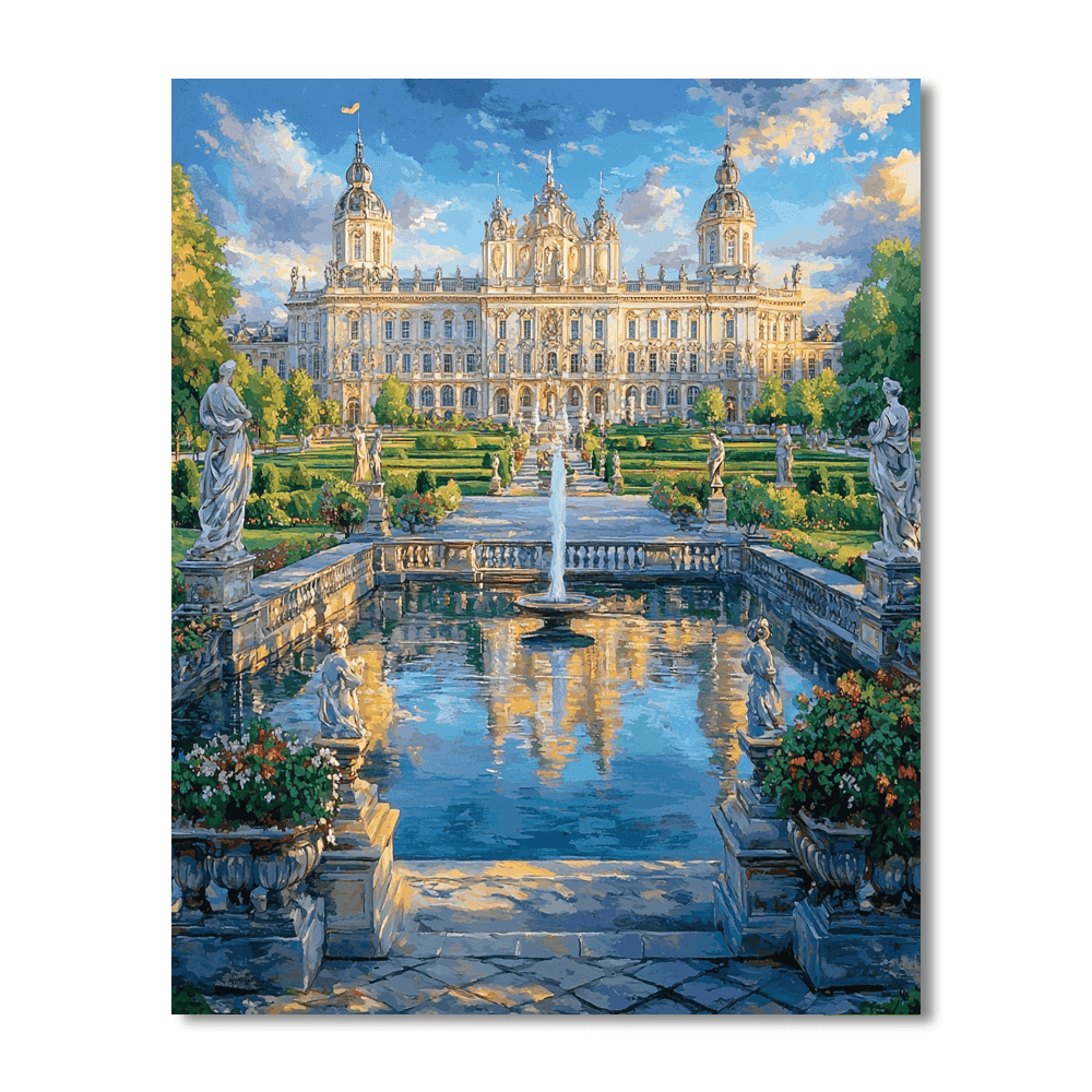 Nymphenburg Palace - Munich, Germany Numbered Painting Kits