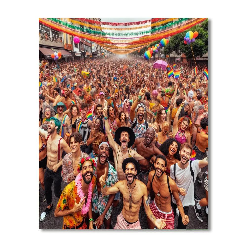 Wilde Fest Paint By Numbers