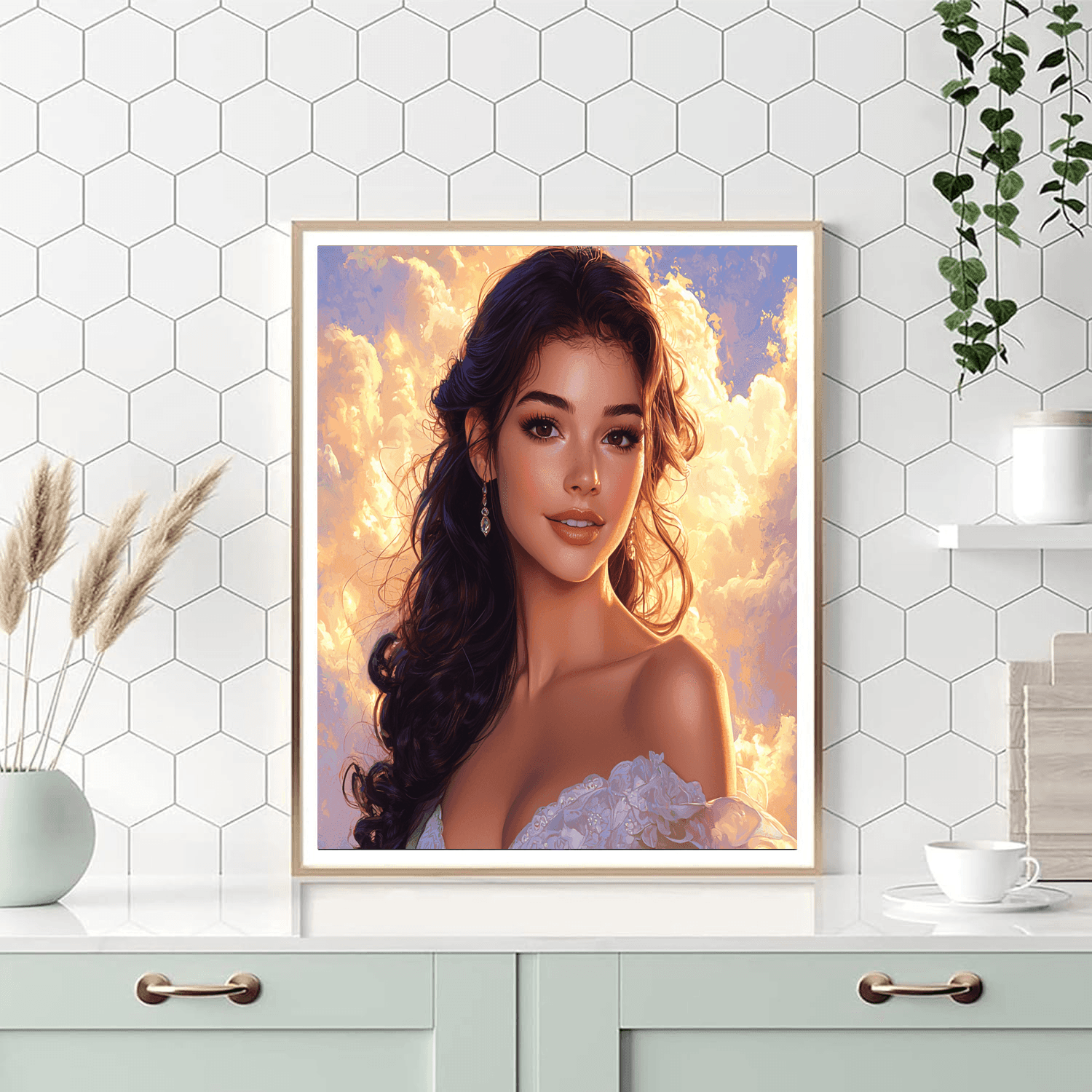 Anne Hathaway: The Daring Dreamer Of The Silver Screen Paint By Number