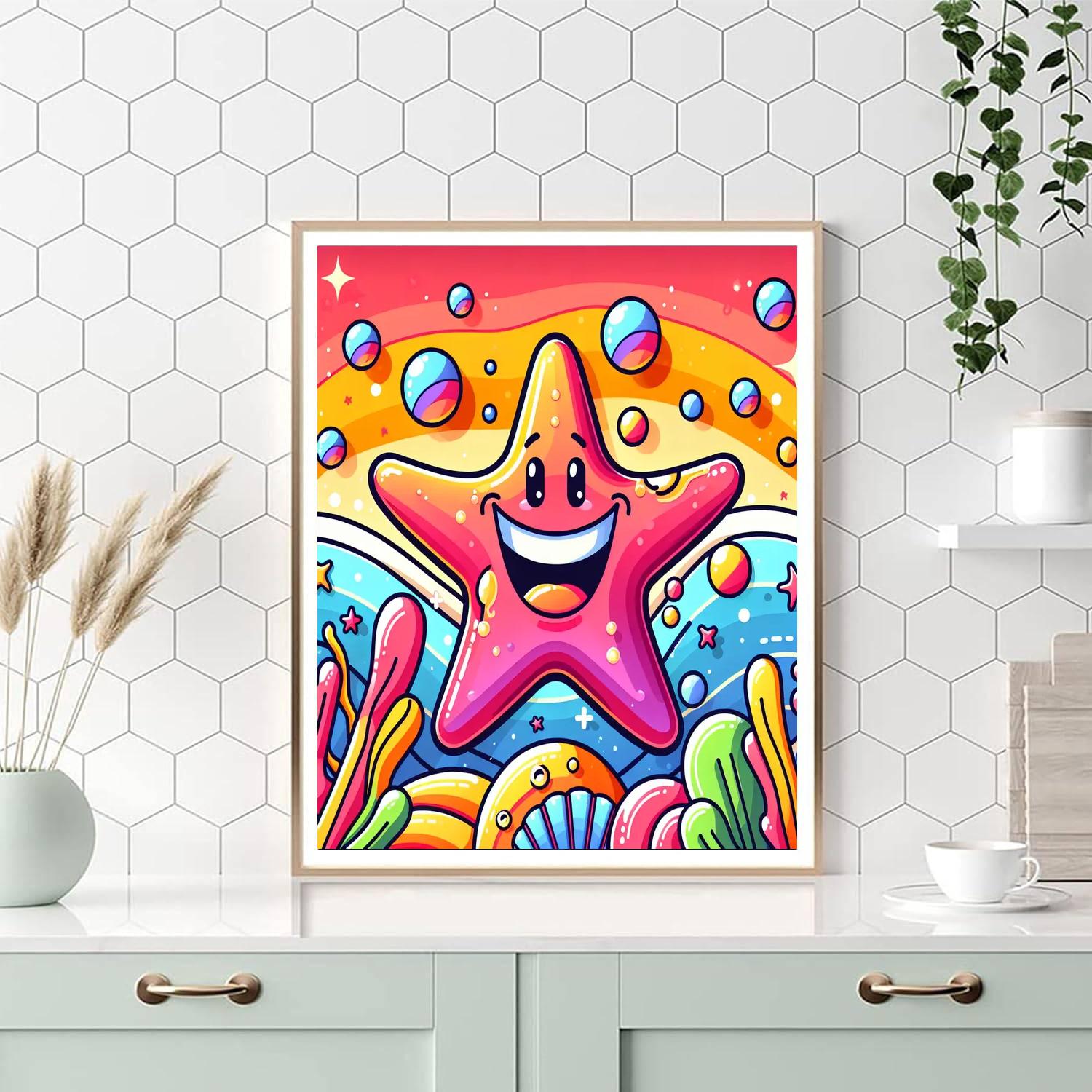 Merry Starfish Numbered Painting Kits