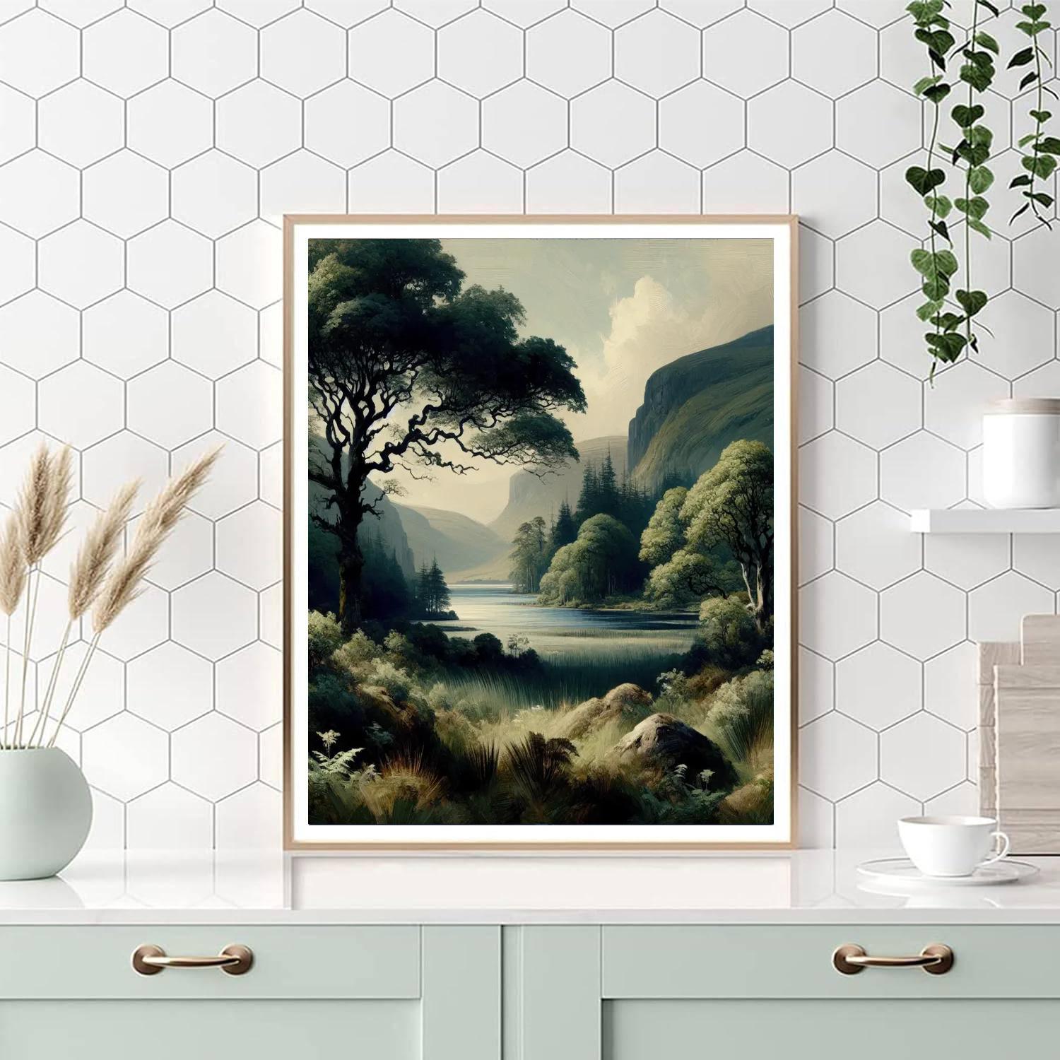 Ireland's Emerald Charm DIY Paint By Numbers