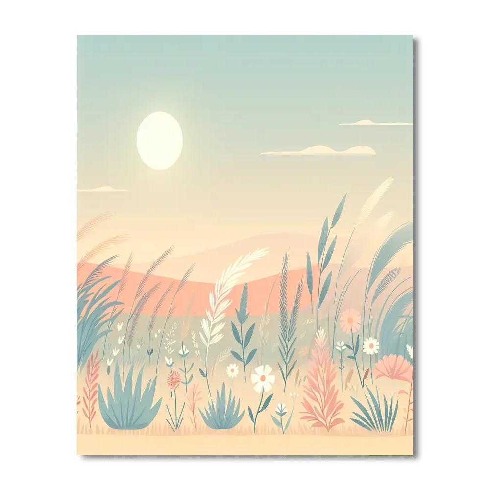 Peaceful Prairie Numbered Painting Kits