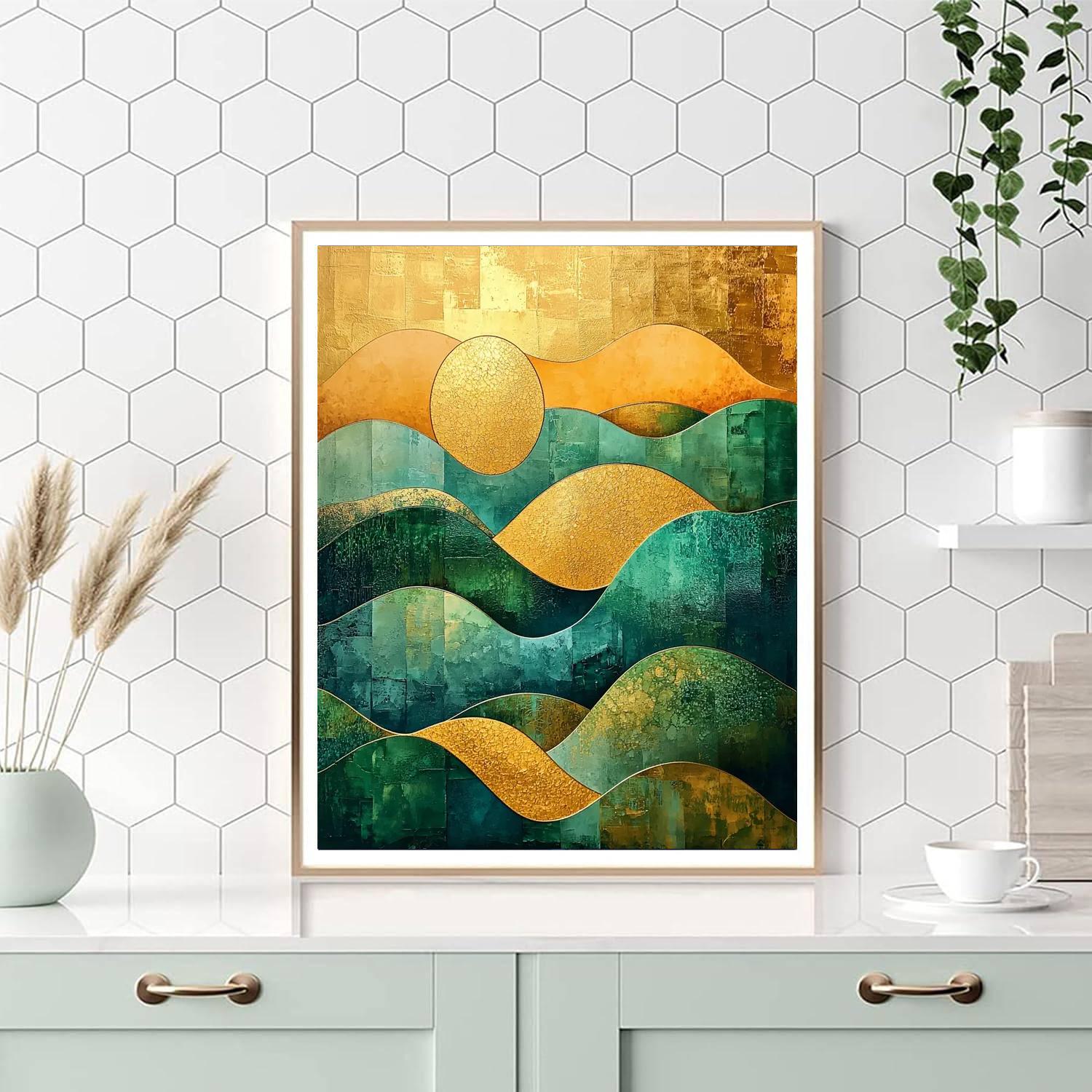 Leonardo Da Vinci Inspired Rhythms Of The Wild  DIY Paint By Numbers