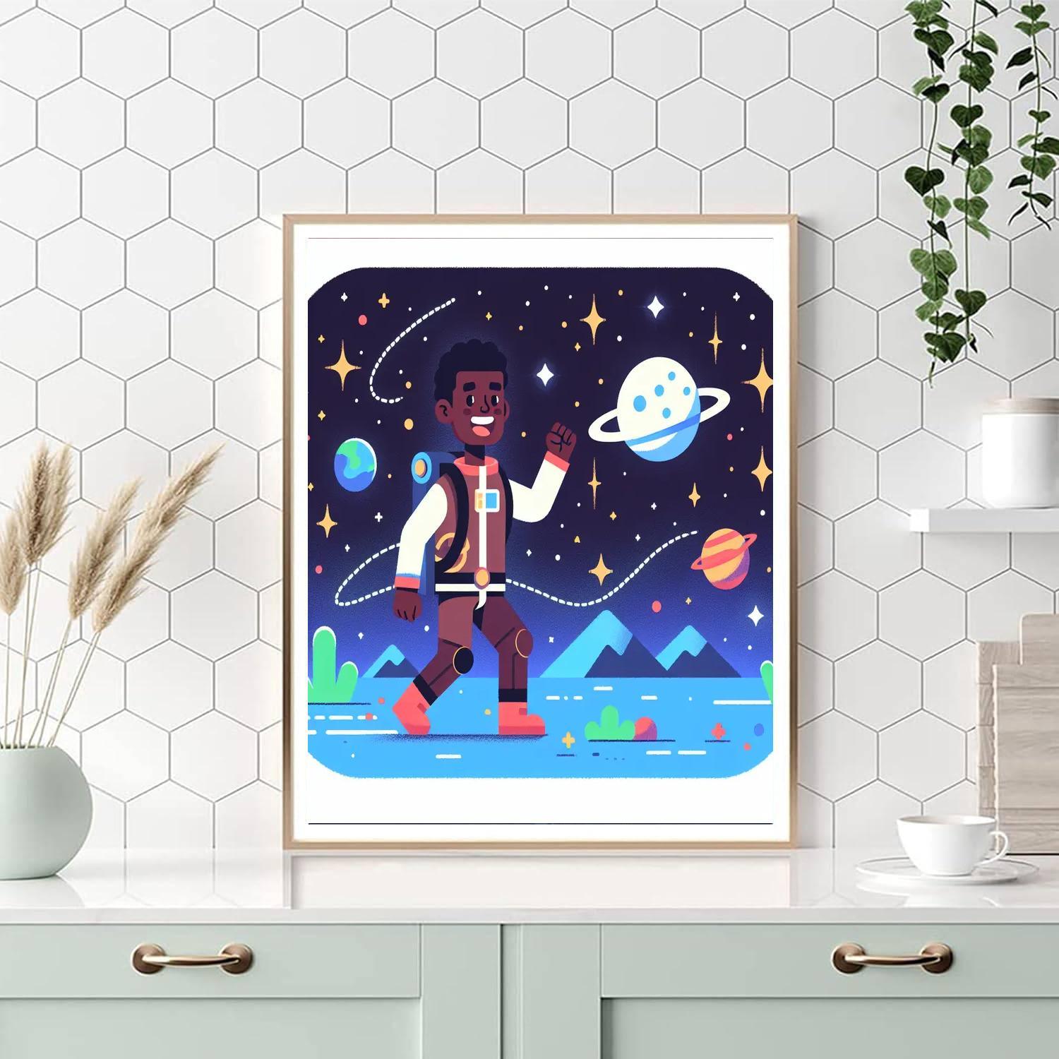 Galactic Pioneer Adventure Paint By Number