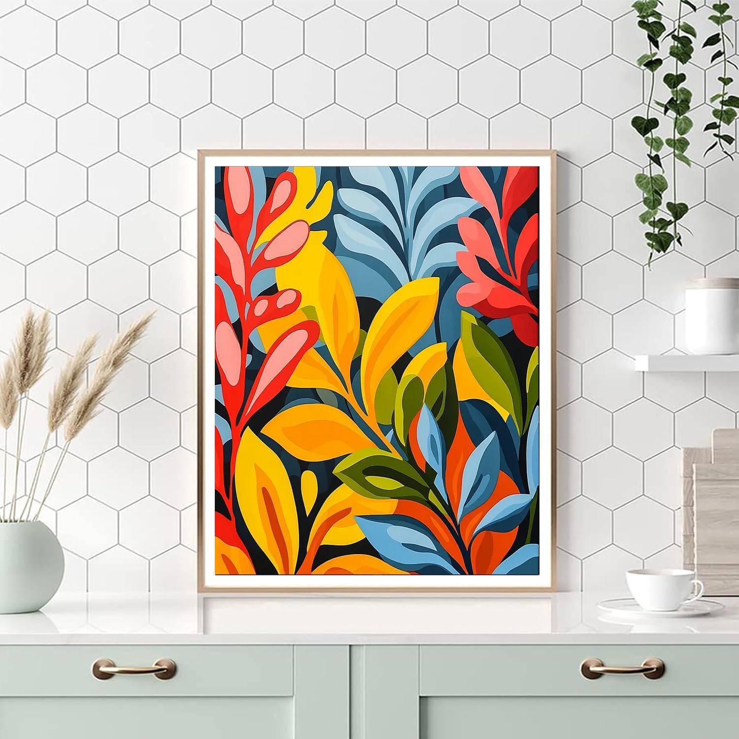 Michelangelo Inspired Vibrant Spirit  Paint By Number