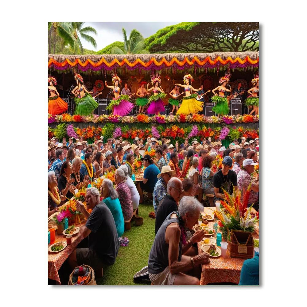 Kauai Mokihana Festival - Kauai, Usa DIY Paint By Numbers