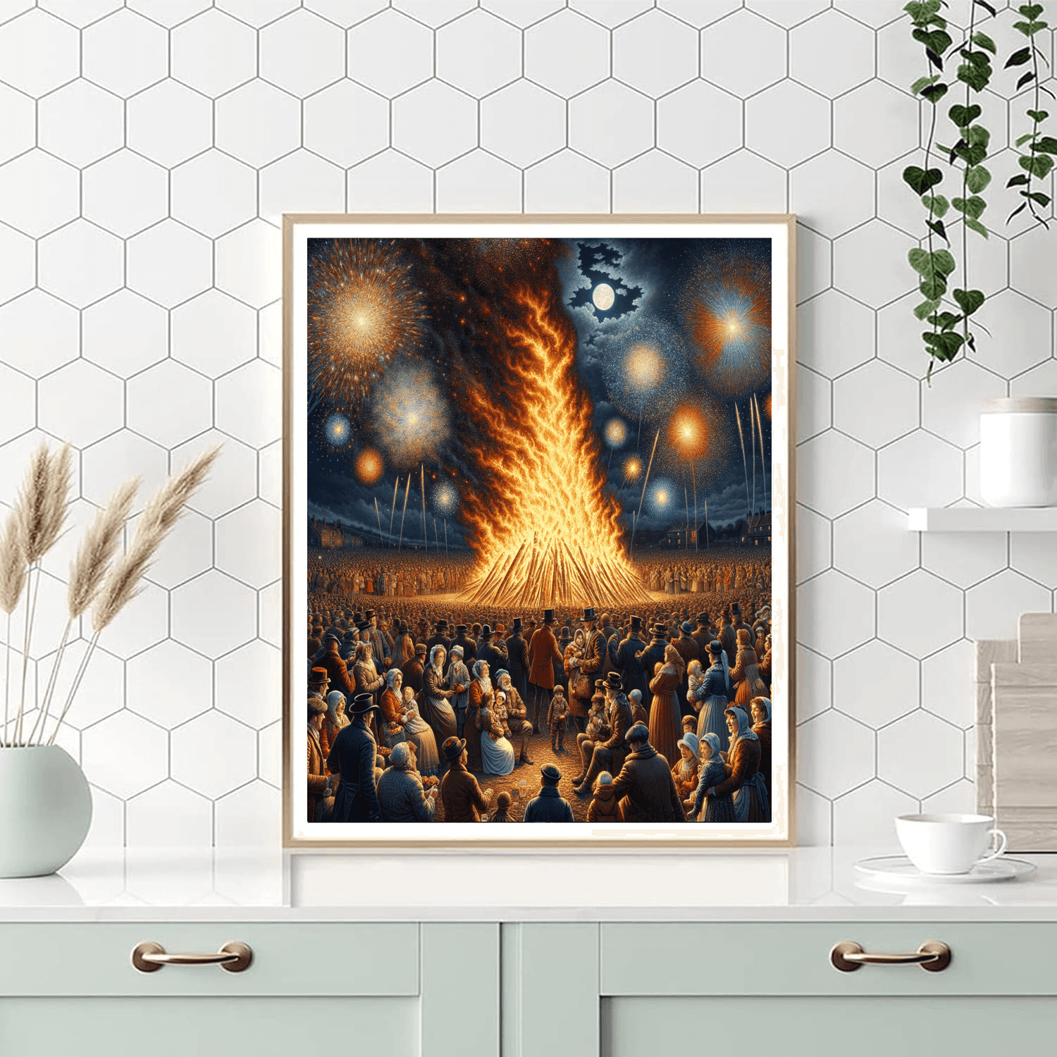 The Bonfire Night Paint By Numbers