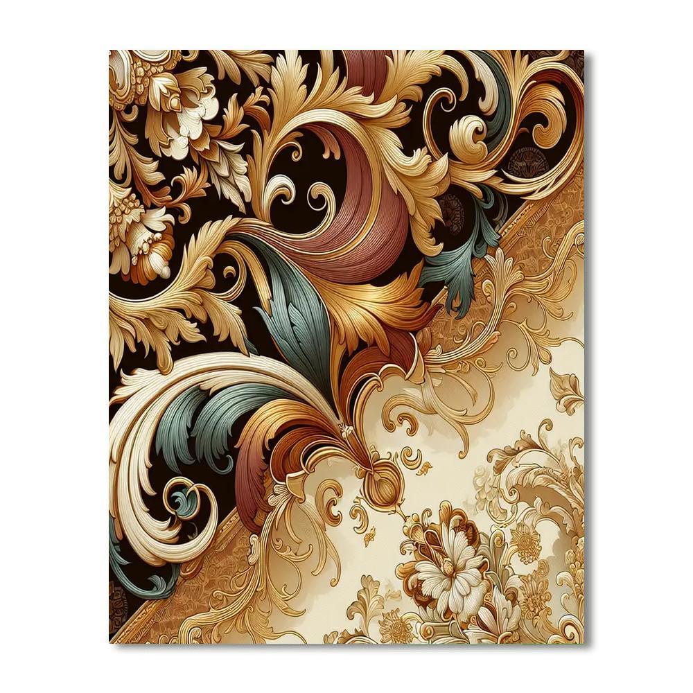 Gustav's Golden Elegance DIY Paint By Numbers