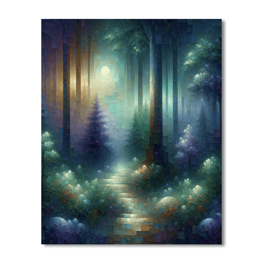 Twilight Forest Dreamscape Paint By Number