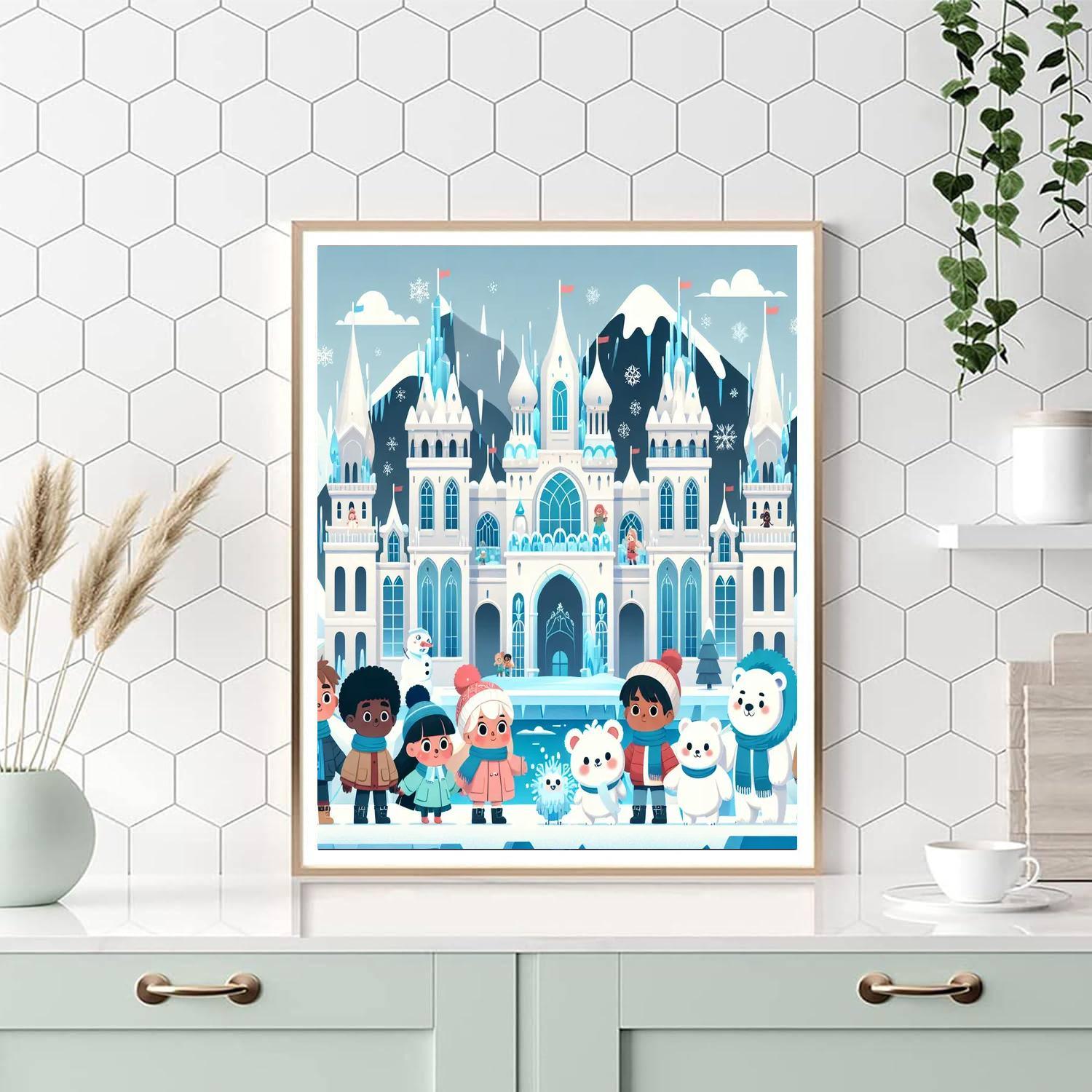 Journey To The Ice Palace Paint By Color