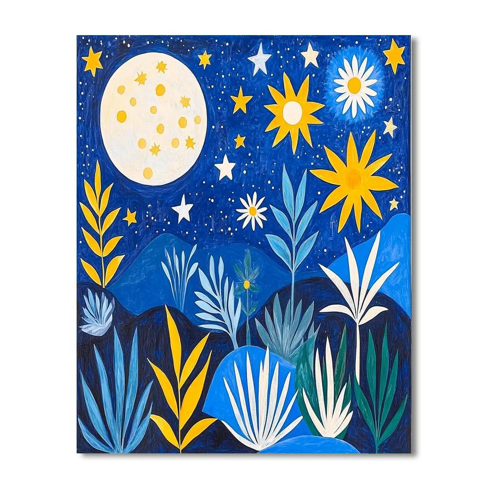 Henri Matisse Inspired Lunar Dance  Paint By Number