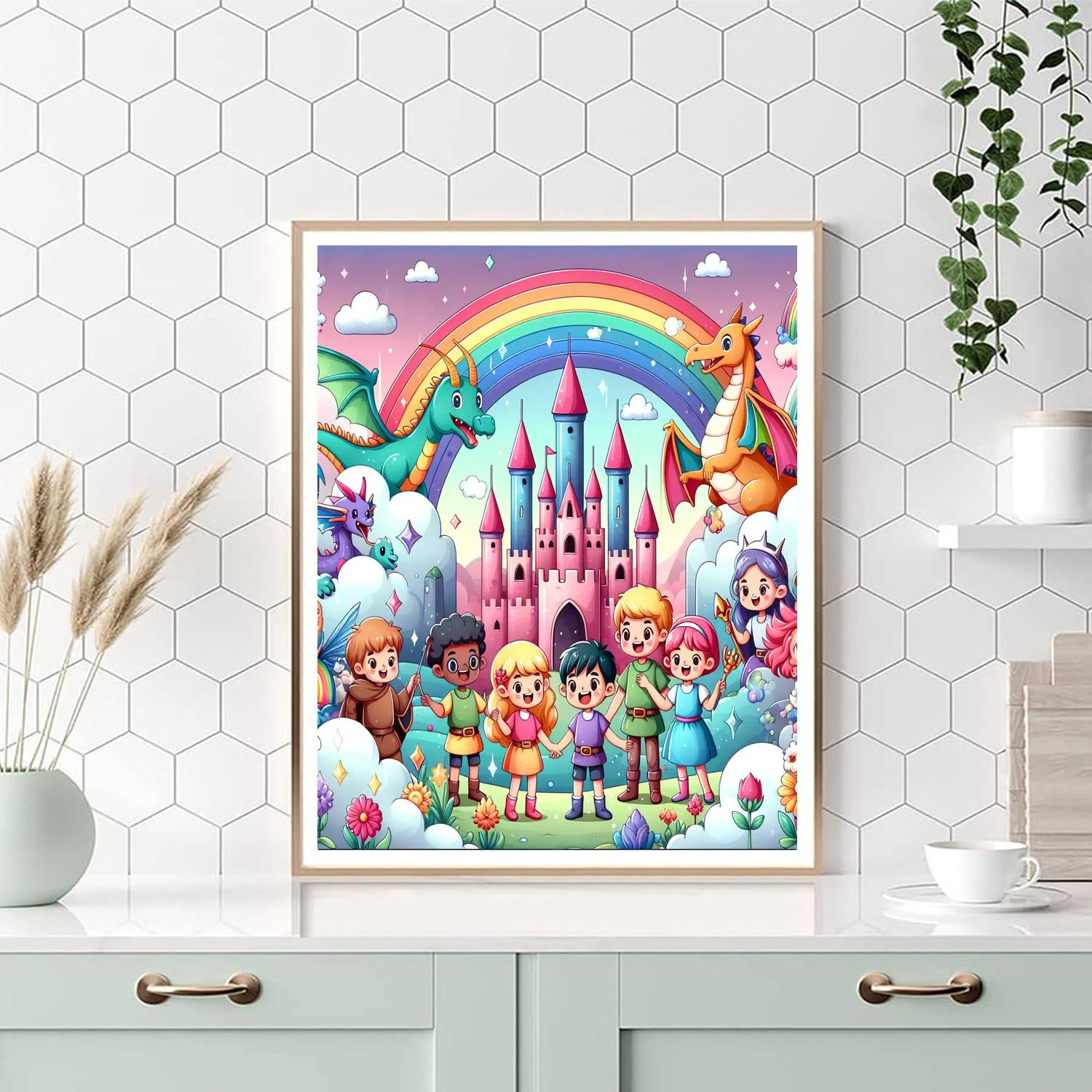 Exploration Of Fairy Tale Worlds Paint By Numbers Kits