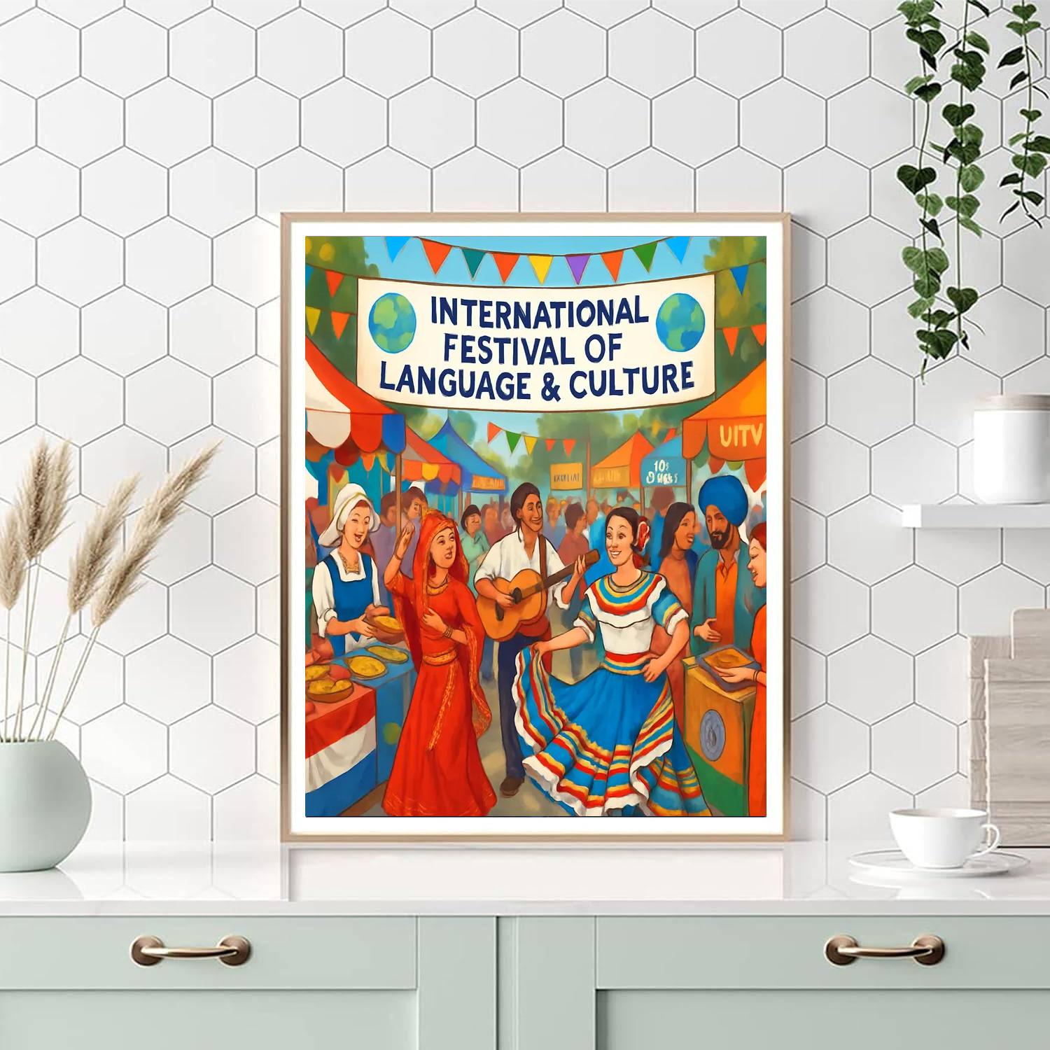 International Festival Of Language And Culture - Turkey Paint By Numbers Art