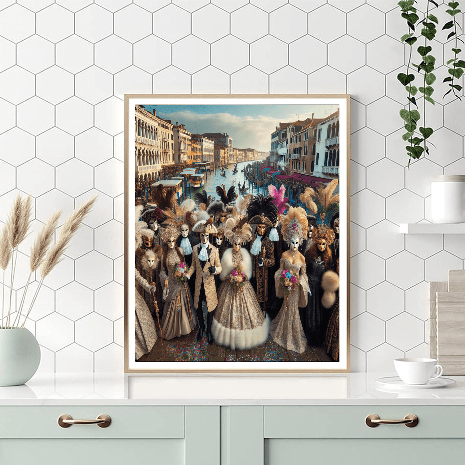 Karnival Di Venezia Paint By Numbers Kits