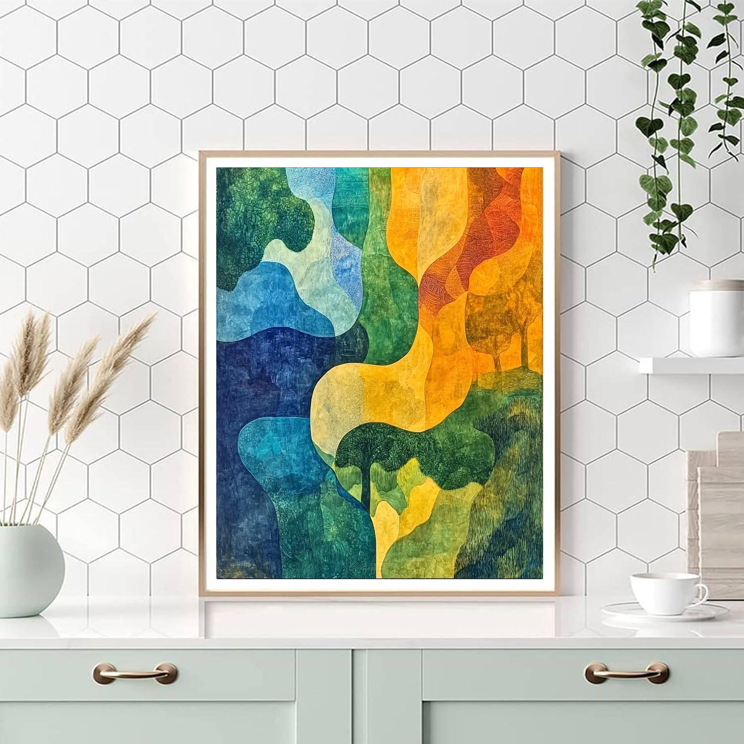 Nandalal Bose Inspired Whispers Of Mythology  Painting Number Kit