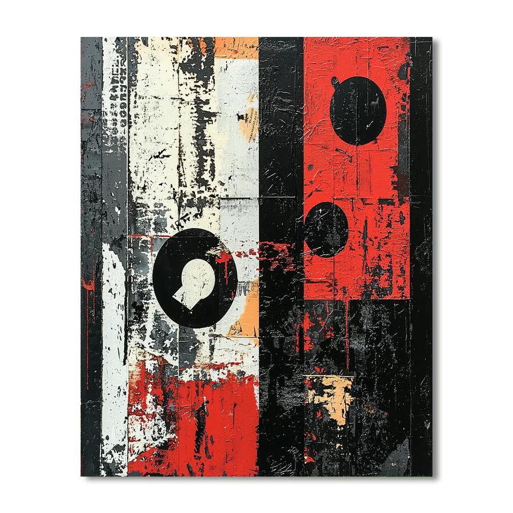 Banksy Inspired Broken Narratives  Paint By Color