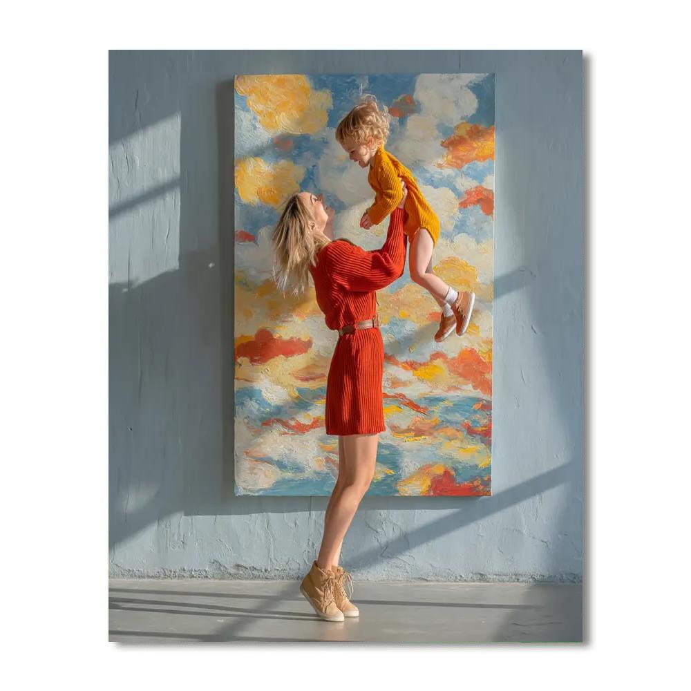 Dance Of Motherhood Numbered Painting Kits