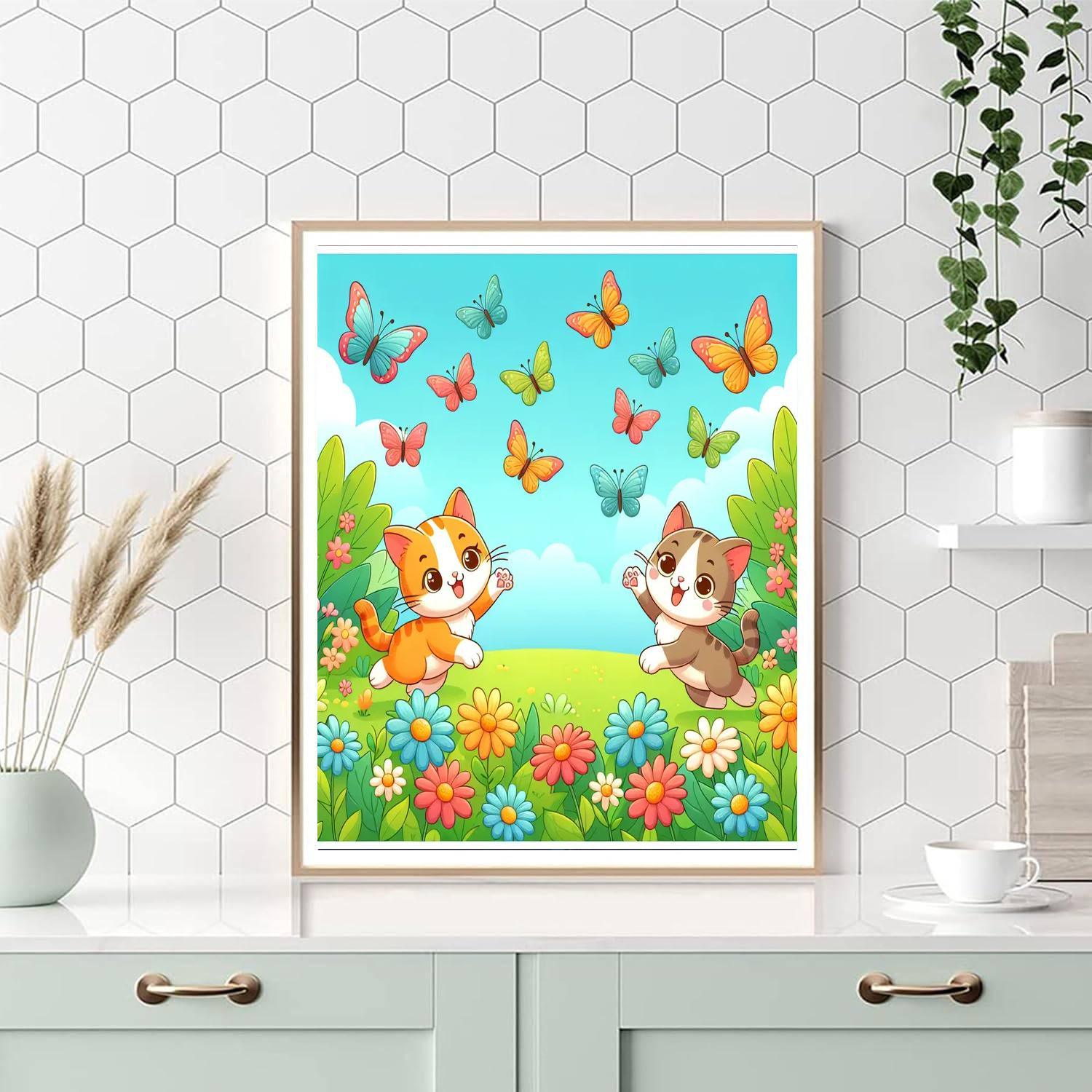 Adventurous Kittens Paint By Color