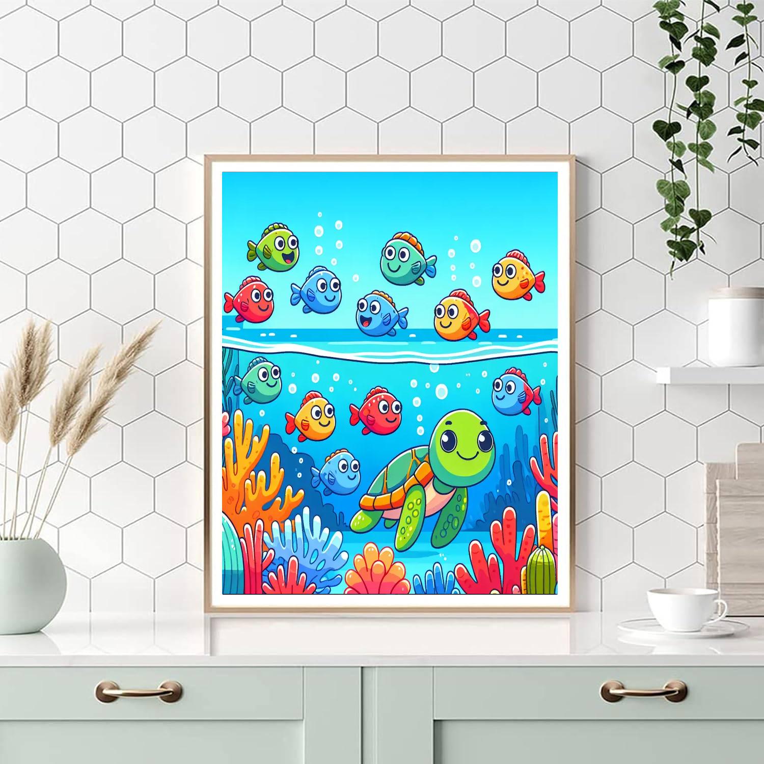 Oceanic Expedition Paint By Numbers Art