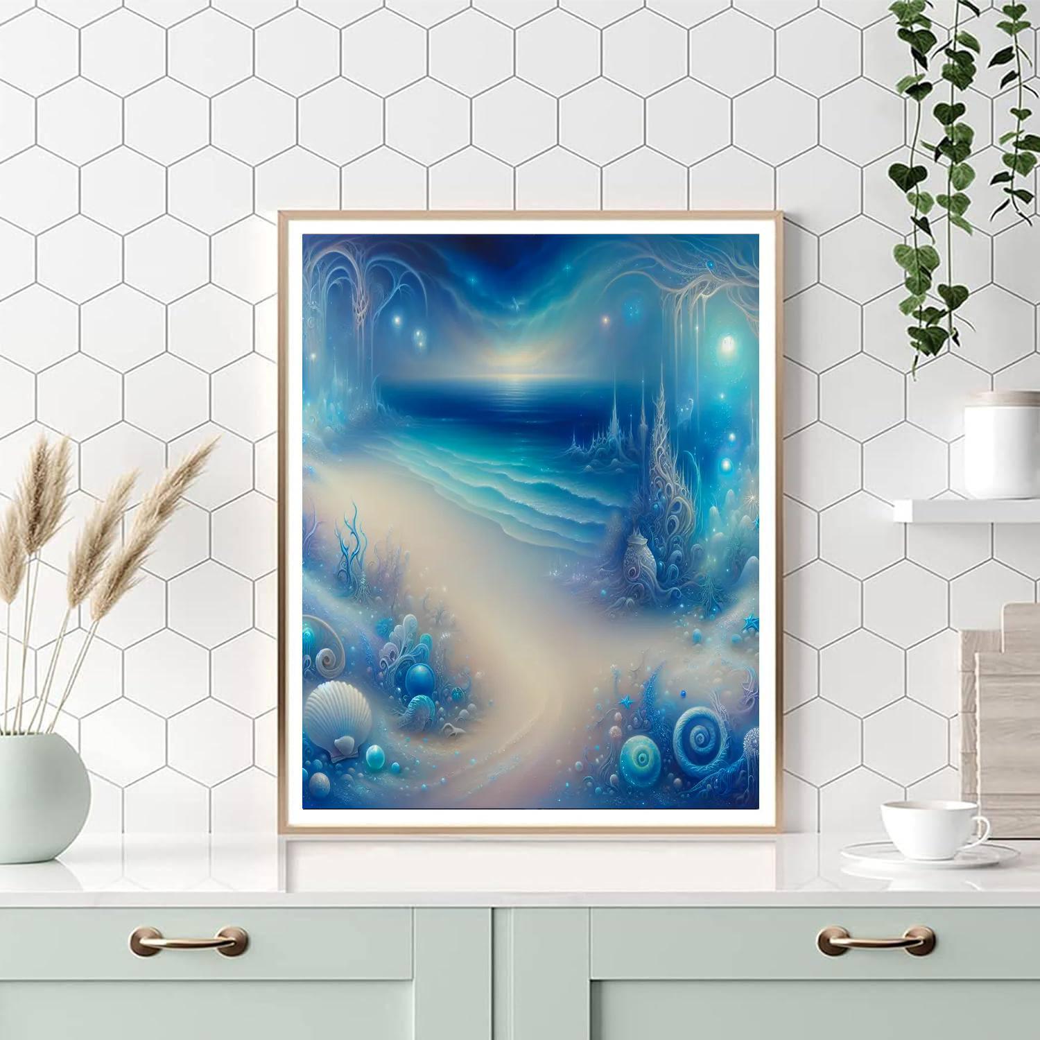 Mystical Beachscape Wonder Paint By Numbers Art