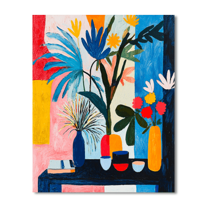 Henri Matisse Inspired Journey Of Colors  Painting By Numbers Kit