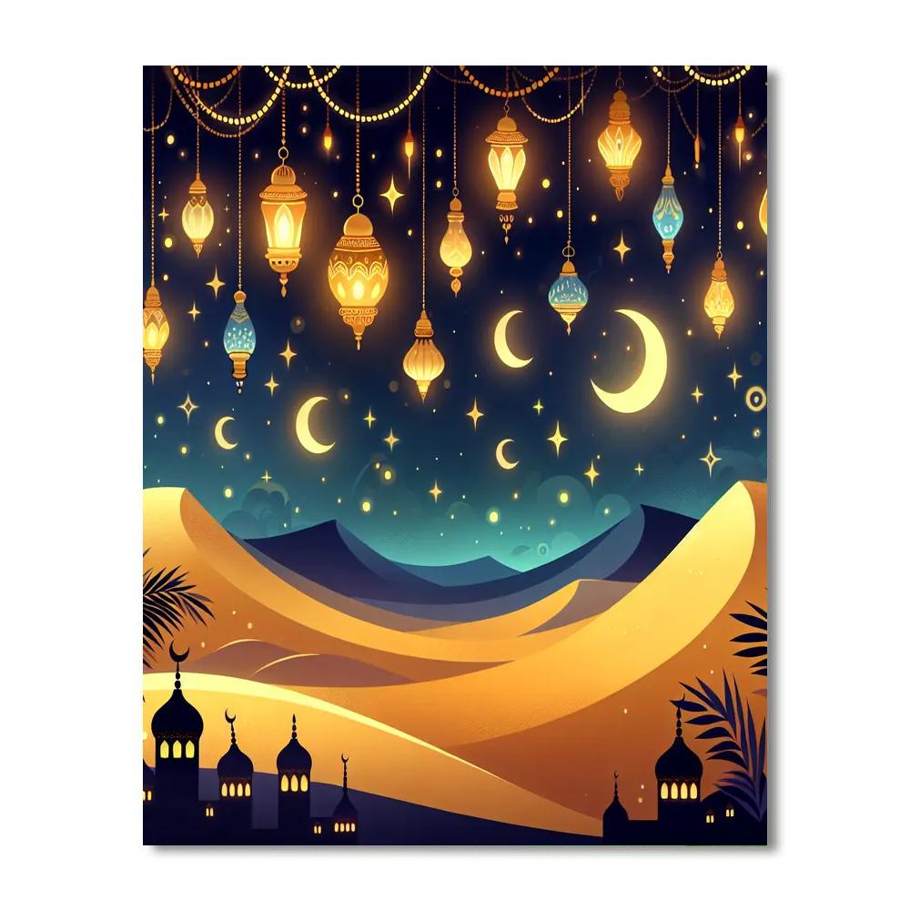Mystic Arabian Nights Paint By Color