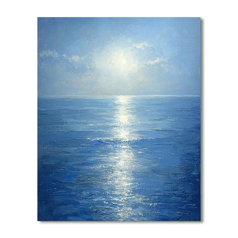 Edgar Degas Inspired Waves Of Light  Paint By Numbers Kits