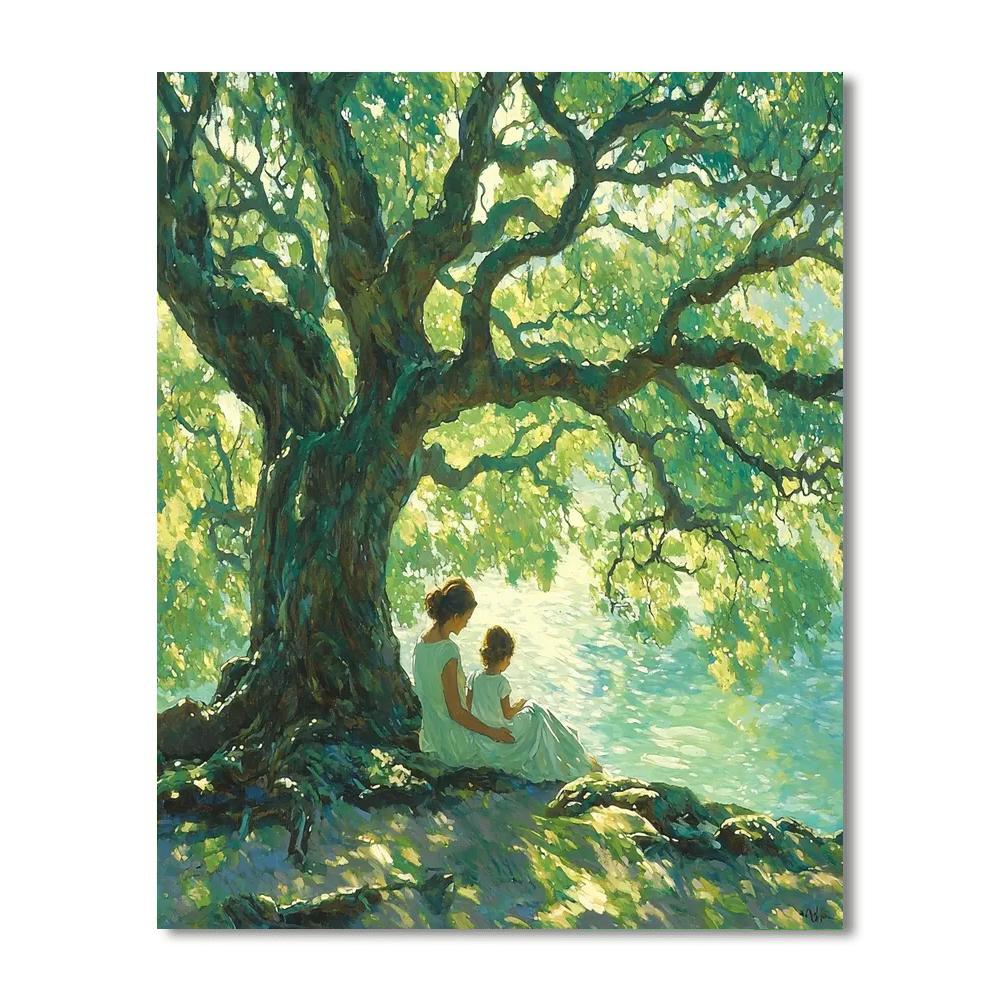 Under The Sunlit Canopy Paint By Numbers Kits