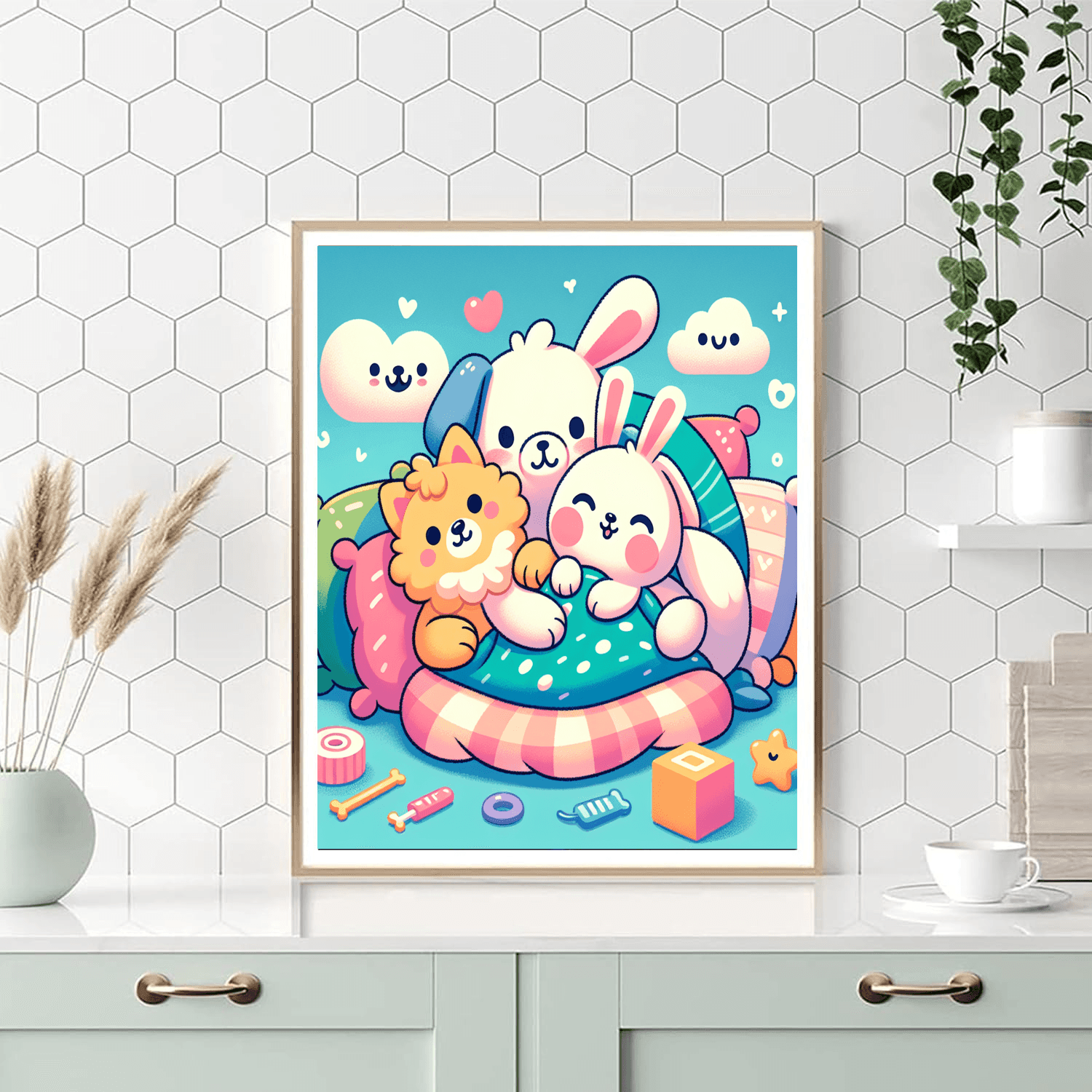 Cuddle Puddle - DIY Painting By Numbers Kit – Artistry Rack