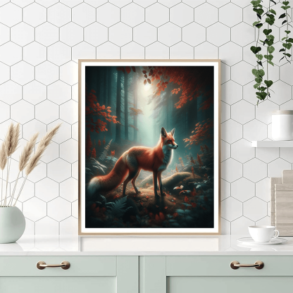 Foxfire Fantasy Painting Number Kit