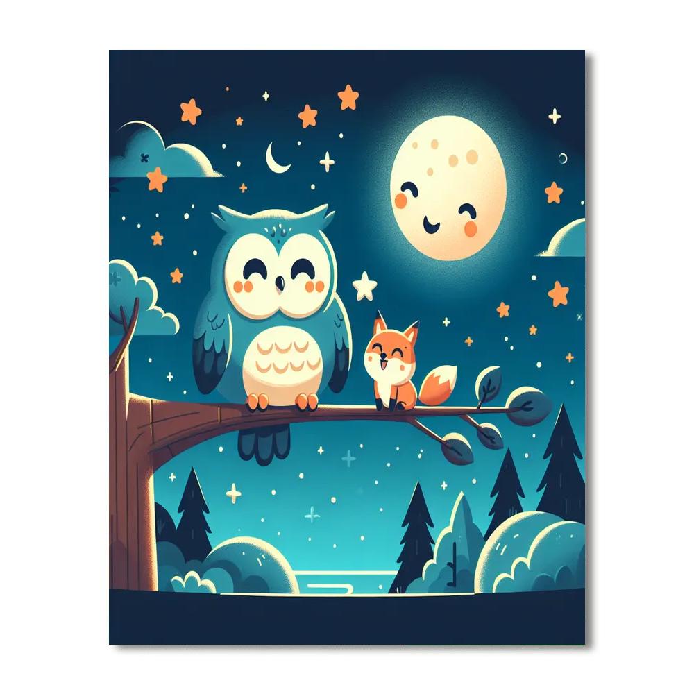 Starlight Adventure Painting Number Kit
