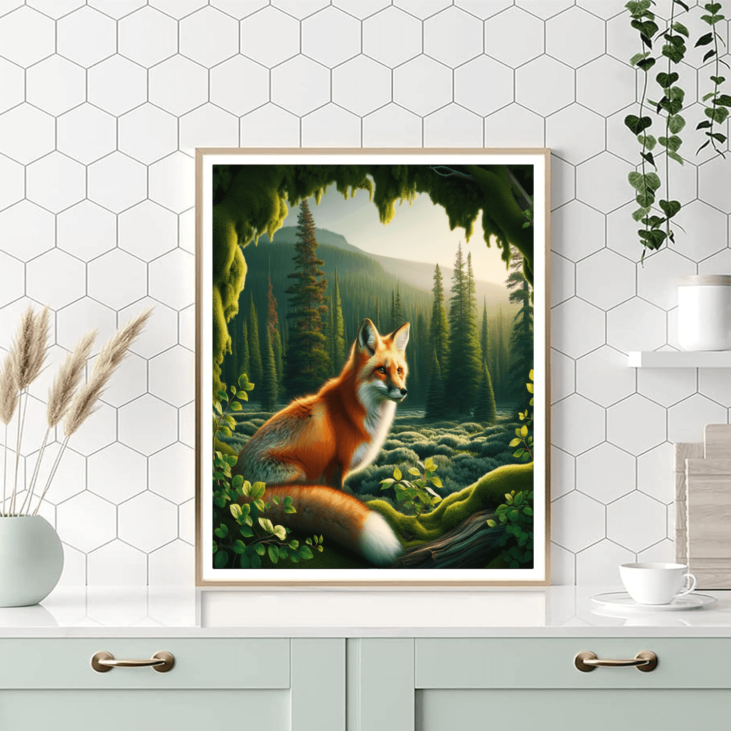 Fox Enchantment Paint By Color