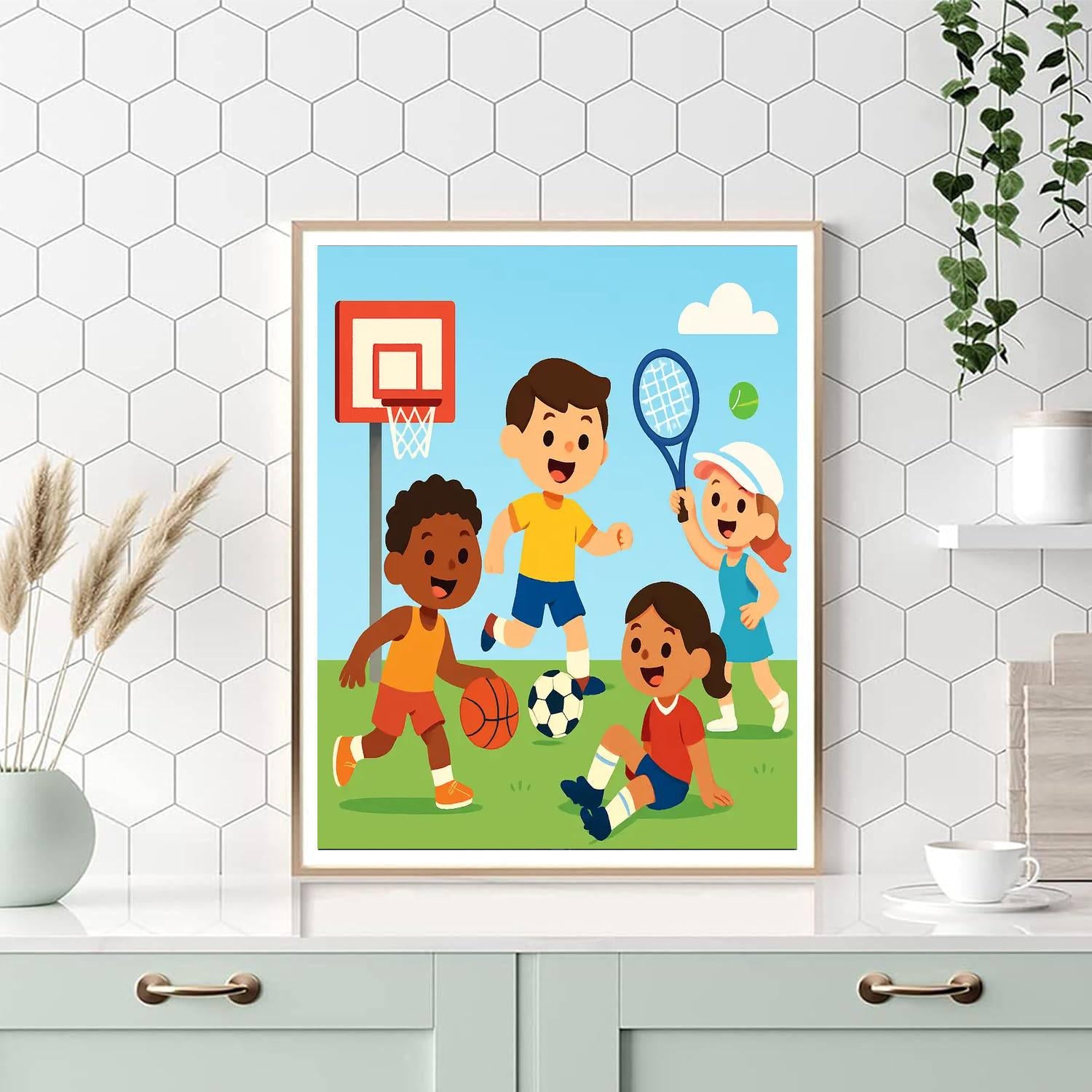 Sporty Adventure Paint By Numbers Kits