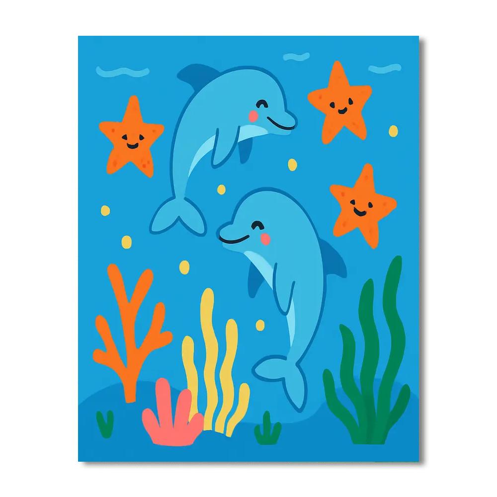 Sea Creature Fun Paint By Color
