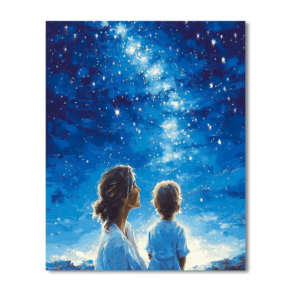 Guided By The Stars Painting Number Kit